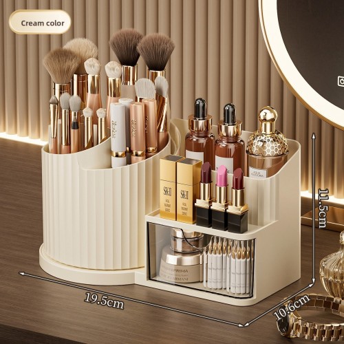 organisateur accessoires 1 tiroir + pot crayons 19.5cm rangement beauté tahiti Fenua shopping