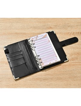 budget planner A6 marble black gold papeterie notebook organisation economies tahiti Fenua shopping