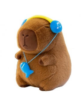 peluche capybara music coussin kids enfant cute tahiti Fenua shopping