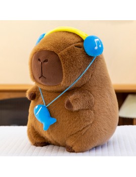 peluche capybara music coussin kids enfant cute tahiti Fenua shopping