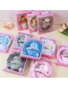 set serre tete make up 5 pieces fluffy bien etre box beaute tahiti fenua shopping