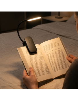 veilleuse pliable clip lecturegadget utile lecture noir sombre pratique tahiti fenua shopping