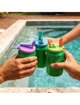 couvercle + paille cannette gadgets utiles boisson fraiche fenua shopping tahiti