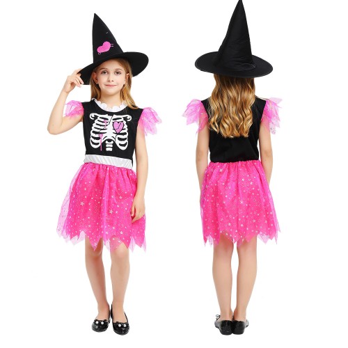 costume skull girly costume enfant kids halloween tenue tahiti fenua shopping