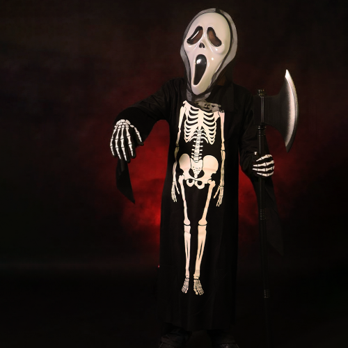 costume squelette skull déguisement costume fenua shopping kids halloween