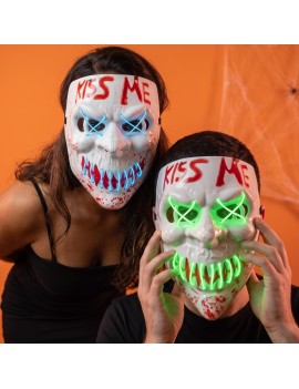 masque kiss me light halloween mask accessoire peur terrifiant fete tahiti fenua shopping