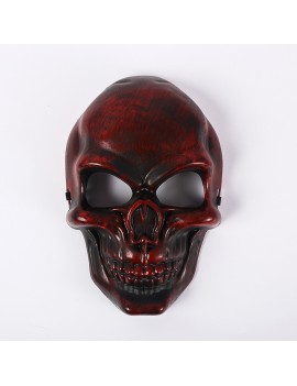 masque skull red halloween mask accessoire peur terrifiant fete tahiti fenua shopping