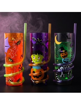 verre paille halloween mug drink boisson vaisselle accessoire fete kids enfant fun tahiti fenua shopping