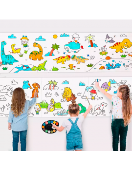 poster coloriage 200cm color colorier DIY enfant kids fun fenua shopping nouvelle calédonie