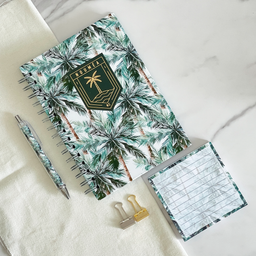 coffret notebook green tropic tropical papeterie carnet stylo notes fenua shopping nouvelle caledonie