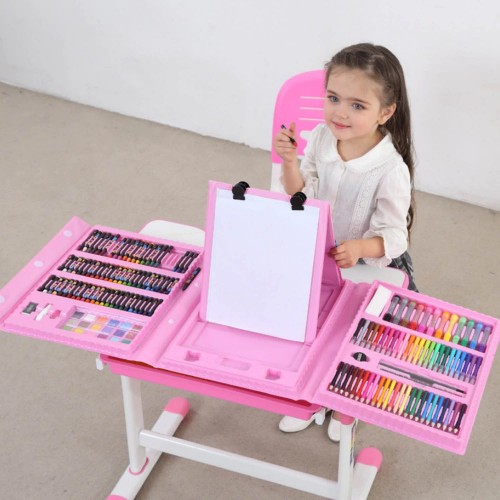 mallette coloriage valise feutres stylos crayons dessin fun amusant kids enfant fenua shopping nouvelle caledonie