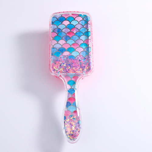 brosse cheveux glitters mermaid sirène nc tahiti fenua shopping