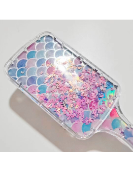 brosse cheveux glitters mermaid sirène nc tahiti fenua shopping