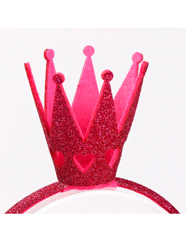 serre-tete crown couronne glitters enfant headband nc fenua shopping