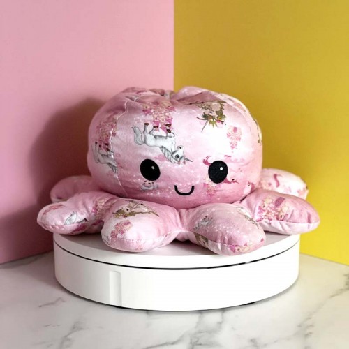 coussin octopus licorne peluche mood cute unicorn kids nc fenua shopping