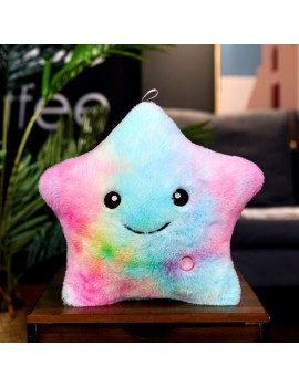 coussin étoile light lumiere star pillow kids enfant fun doux nc fenua shopping