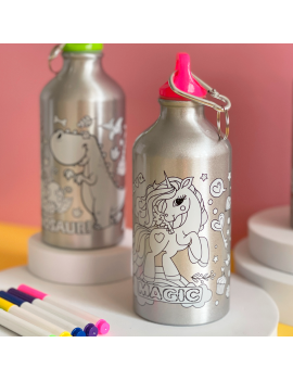 kit diy gourde licorne unicorn mermaid sirène dino coloriage kids nc fenua shopping