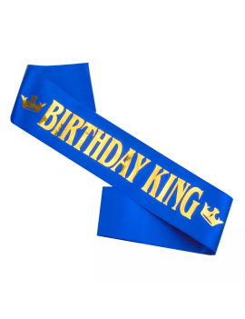 écharpe anniversaire king fête birthday nc fenua shopping