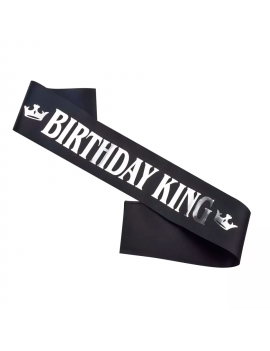 écharpe anniversaire king fête birthday nc fenua shopping