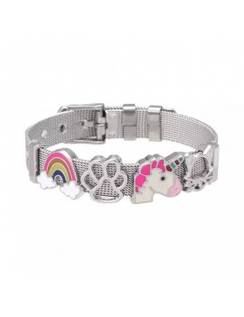 bracelet licorne silver bijoux jewerly fantaisie kids unicorn tahiti fenua shopping