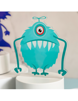 lampe led monstre monster light chevet kids enfant boys fun nc fenua shopping