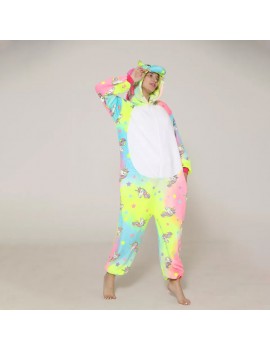 combinaison pyjama licorne unicorn néon fluo color nc newcal fenua shoppping