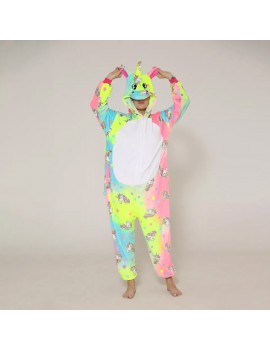 combinaison pyjama licorne unicorn néon fluo color nc newcal fenua shoppping