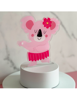 lampe led koala vahine fenua veilleuse kids enfant nc fenua shopping