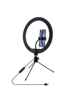 lampe cercle table ring light tuto beauté video blog vlog tiktok accessoire nc fenua shopping