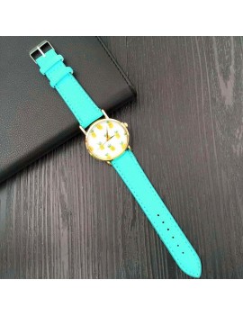 montre ananas pineapple painapo motif tropicale tropical coloré watch accessoire bijoux nc fenua shopping