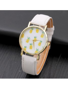 montre ananas pineapple painapo motif tropicale tropical coloré watch accessoire bijoux nc fenua shopping