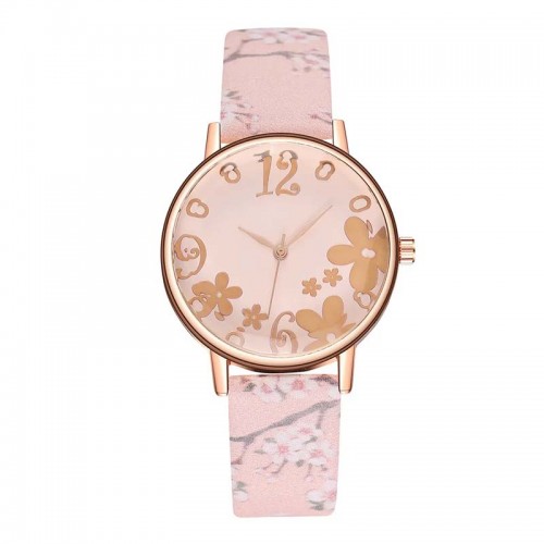 montre pink flower chic classy nc fenua shopping