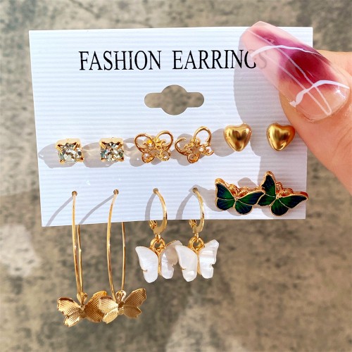 boucles d'oreilles papillon butterfly accessoires bijoux nc fenua shopping