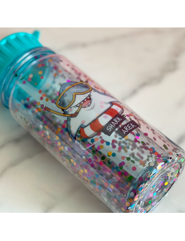 gourde kids enfant glitters paillettes boisson drink vaisselle fun nouvelle calédonie fenua shopping